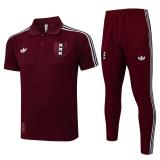 Polo + Pantalones Ajax 2025/26-Rojo